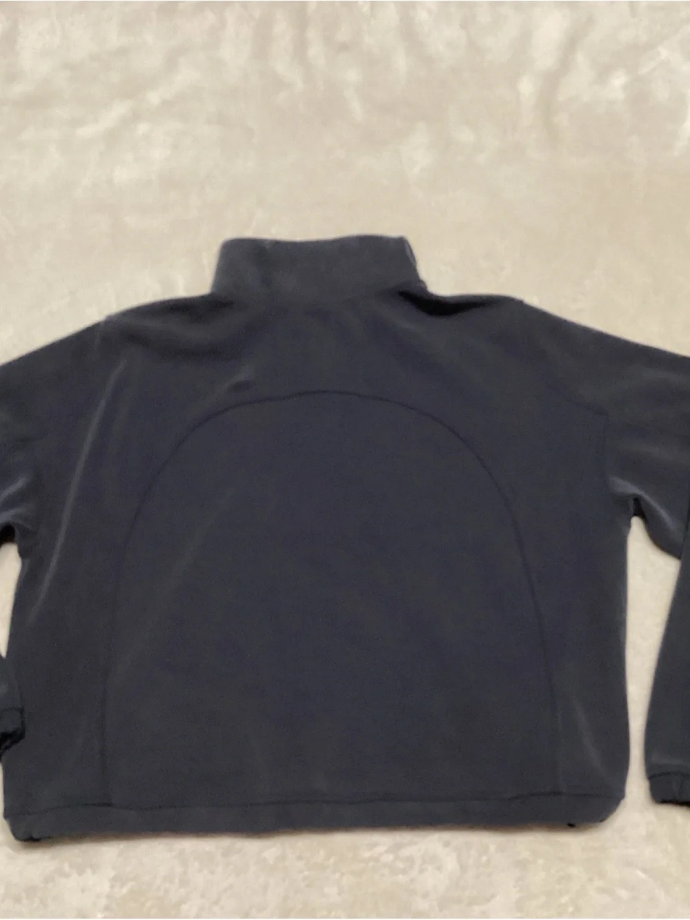 lululemon athletic Half zip Charcoal Jacket.